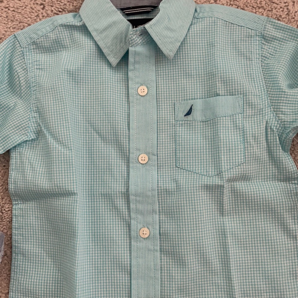Náutica kids button down shirt